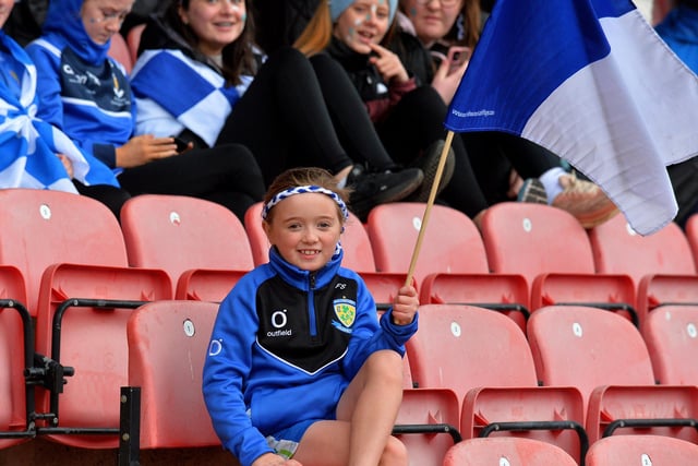 Fans at Celtic Park for the on Sunday afternoon. Photo: George Sweeney