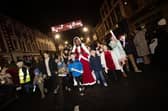 The Mayor of Derry & Strabane Lilian Seenoi Barr at the Christmas lights switch on.