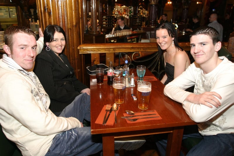 Patrons and staff at Martha's Vineyard back in 2004.