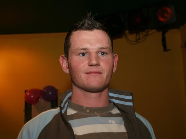 Parties and celebrations in September 2004: Darryl McKinney.