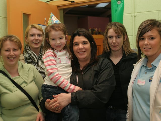 Young Ciara McLaughlin's birthday party back in 2005.
