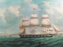 The Mohongo of the McCorkell line, painted by Francis Hustwick of Liverpool.