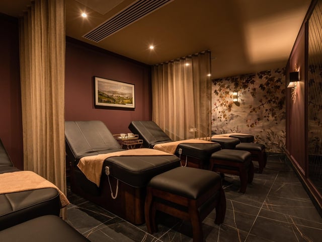 Relaxation room at the Ebrington Hotel