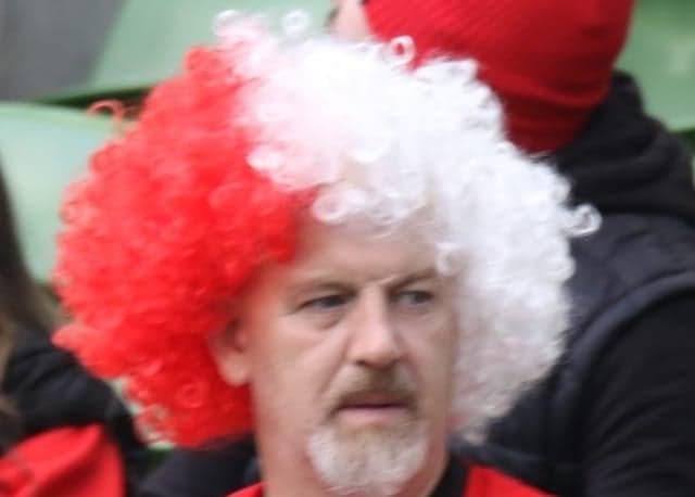 Derry City fans brought the colour to the party at the Aviva.