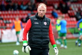 Derry City's goalkeeping head coach Michael Dougherty. Photo: George Sweeney. DER2305GS – 44