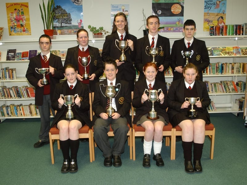 Coláiste Bhríde / St Brigid's College prizegiving in 2003