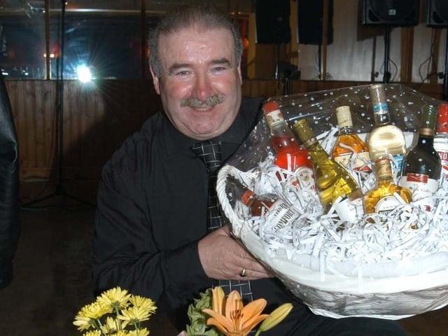 Parties and celebrations April 2006: Charity Night at the Bogside Inn.