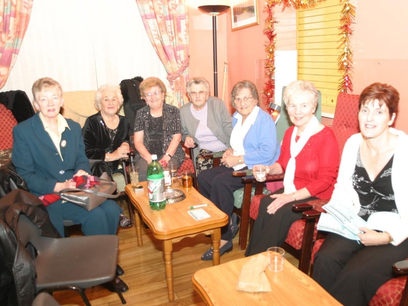 Christmas parties in Derry in December 2003.