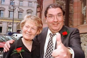 The late John and Pat Hume. Photo: Hugh Gallagher.