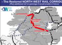 Into the West's proposal for a restored North West Rail Corridor.