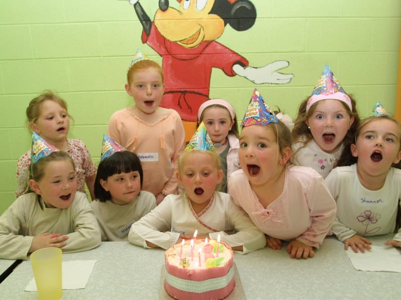 Aoife Wilson's birthday party.