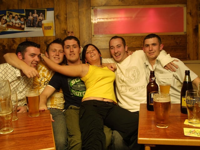 Party pictures from the Derry Journal archives in July 2003.