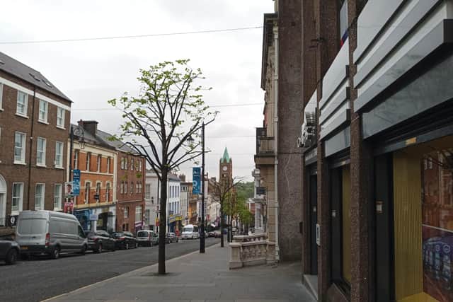 Shipquay Street in Derry.
