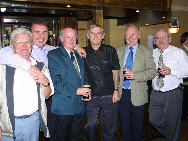 Derry people partying in September 2003