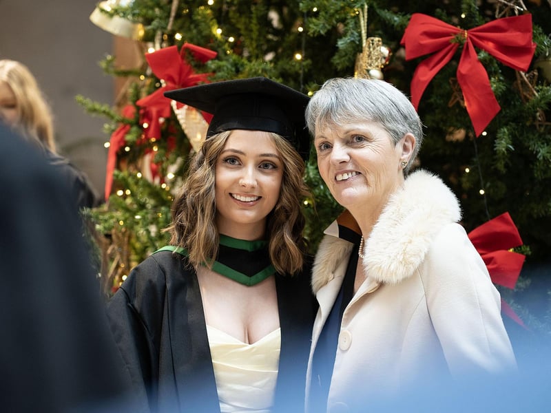 Winter graduations in Derry.