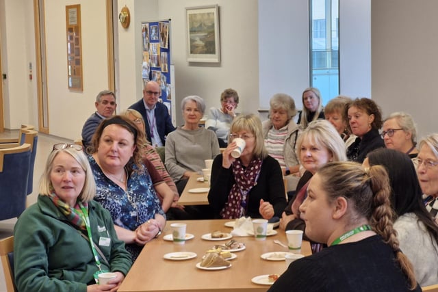 Staff and Volunteers SWAH recognition event April 15 2024.