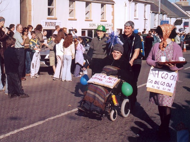 St Patrick's Day in Falcarragh:.