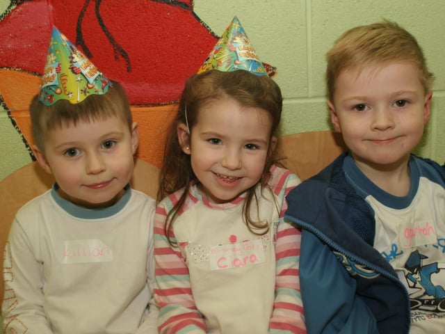 Young Ciara McLaughlin's birthday party back in 2005.