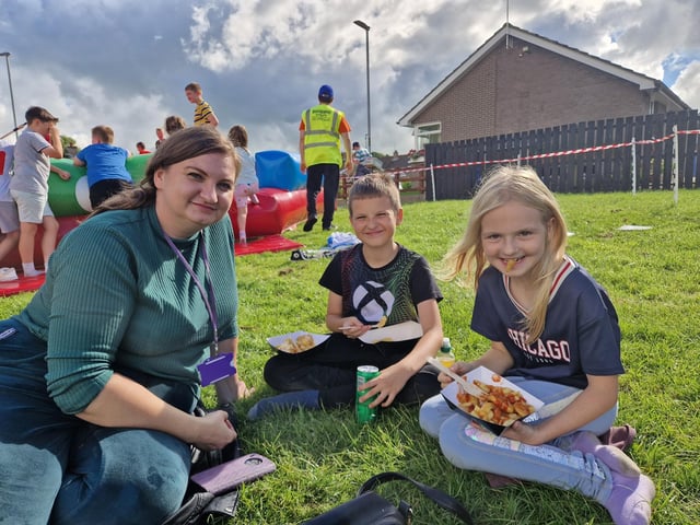The sun was shinning for Currynierin Fun Day on Monday as members of the community came out for some fun in the sun.