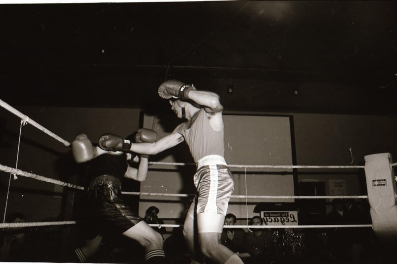 Fairview boxing tournament in the Delacroix back in February 1995.