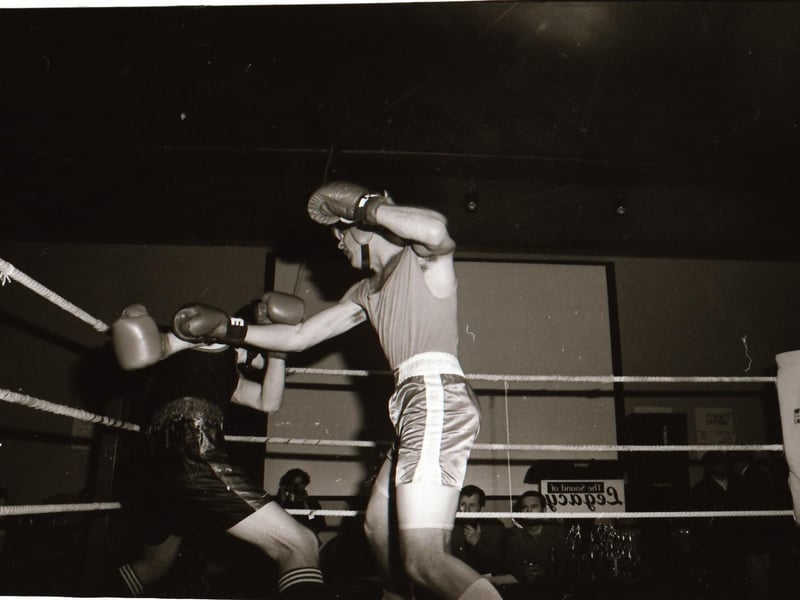 Fairview boxing tournament in the Delacroix back in February 1995.
