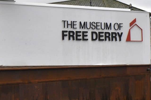 Museum of Free Derry in Glenfada Park. DER0717GS009