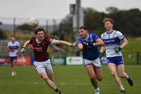 Ballinderry keeper Ben McKinless (centre) has rejoined the Derry squad after injury to Odhran Lynch . Photo: George Sweeney