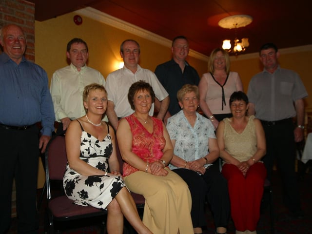 Party celebrations back in April 2004.