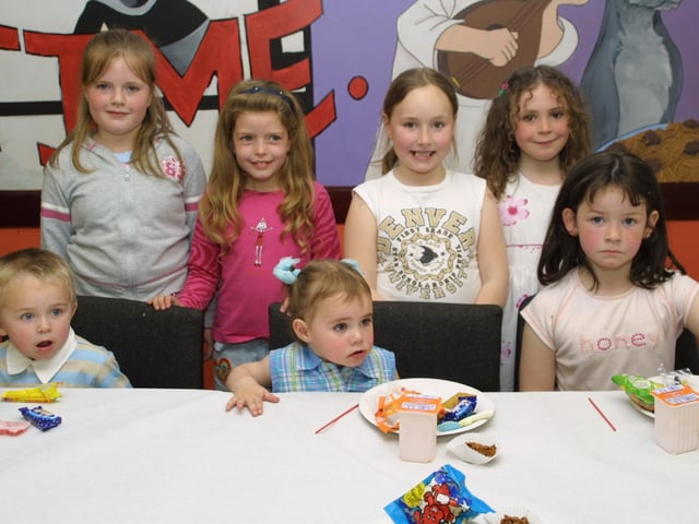 Jonathan Sheerin, Jade Sheerin and Shannon Moore. Shannon Gormely, Rachel McCloone, Rebecca Ward and Shannon Clift.