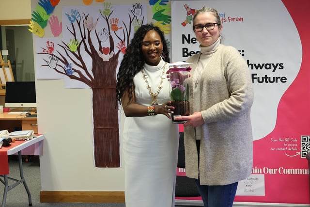 Marija Stuke is Chair of the Migrants Forum’s Board of Directors. She was recognised for her long service to the charity.