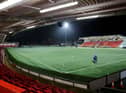 PITCH PROBLEMS . . .  A view of the Ryan McBride Brandywell Stadium