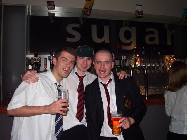 School Days at Sugar nightclub back in 2002.