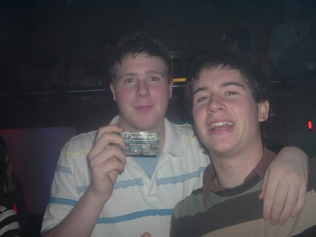 Derry folk captured enjoying a night out in Sugar, January 2006.