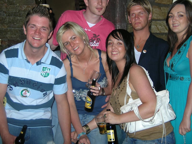 Pictured are people enjoying a night out at Café Roc.