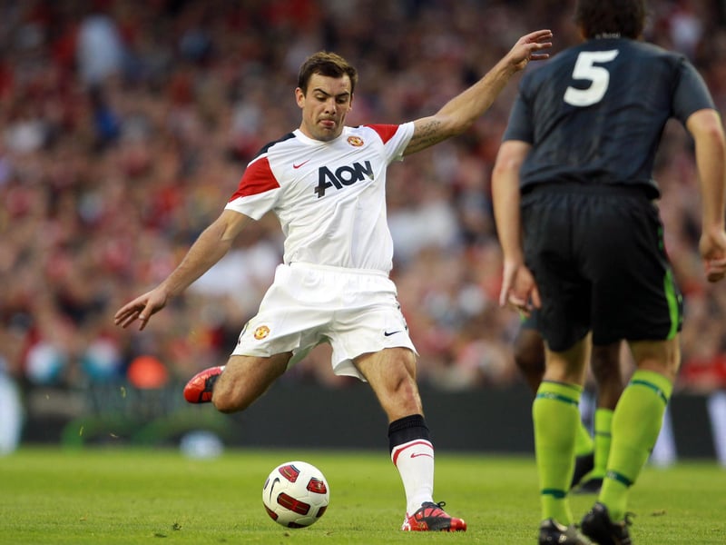 Former Republic of Ireland, Manchester United and Everton midfield Darron Gibson.