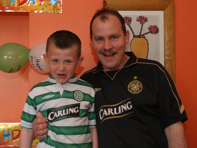 Party celebrations back in June 2004.
