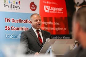 Jonathan Hinkles, Chief Executive of Loganair