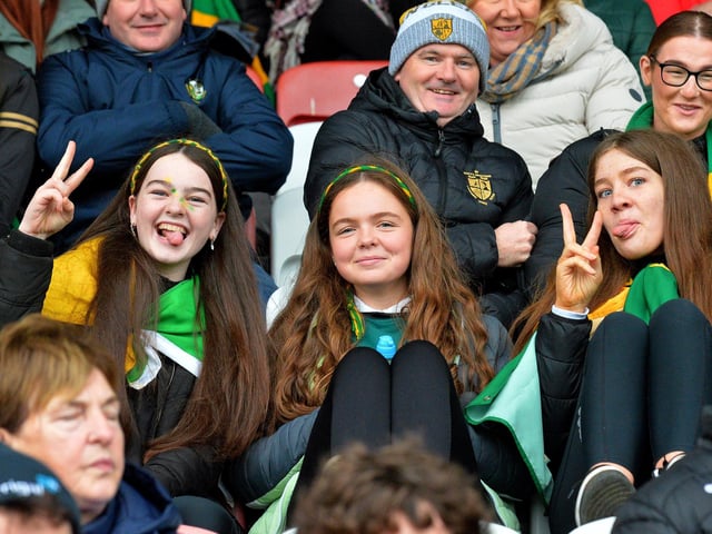 Fans at Celtic Park for the on Sunday afternoon. Photo: George Sweeney
