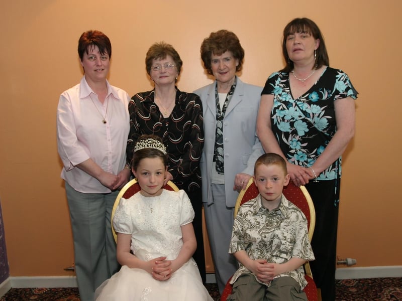 Parties and celebrations back in 2004: Lenisha Barr and Ronan Tracey.