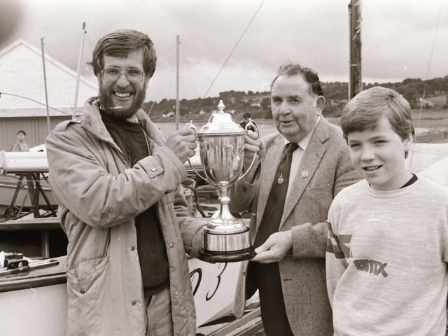 Moville Regatta prize-winners.