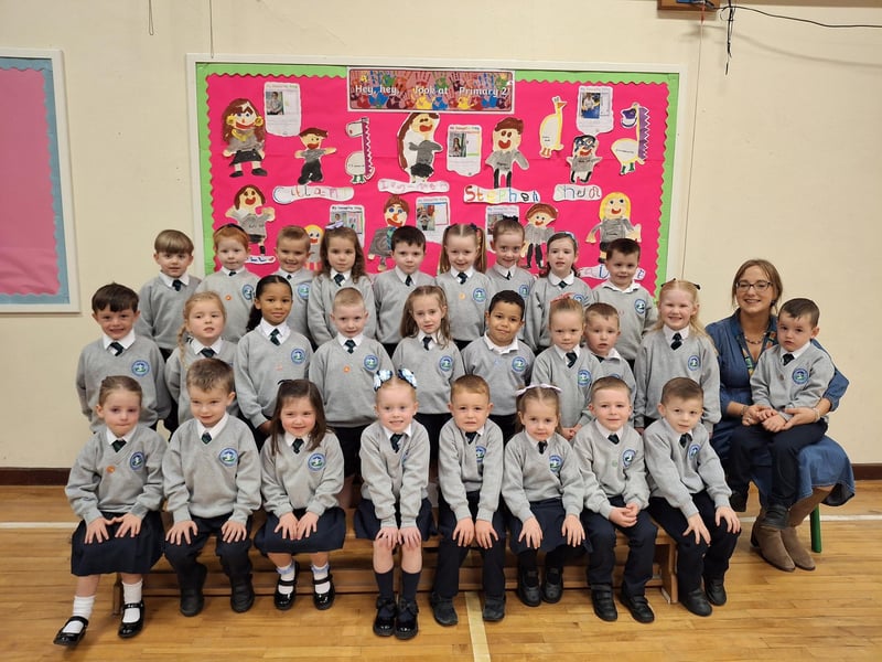 Mrs Stephanie McLaughlin's 1SL class, Sacred Heart Primary School.