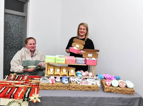 Lots of gifts were on sale at the Gasyard Christmas Craft Fair on Saturday afternoon. Photo: George Sweeney