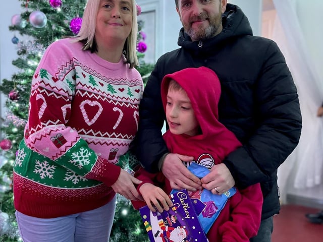 Visitors from the Western Trust's Children’s Disability Service enjoying an amazing Santa experience evening at Destined.