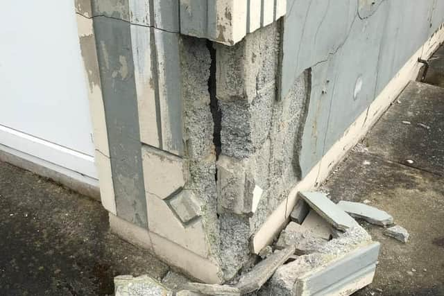 A home affected by mica blocks in Donegal.