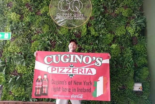 Lewis Oliver is bringing his Cugino's Pizzeria to Ireland.