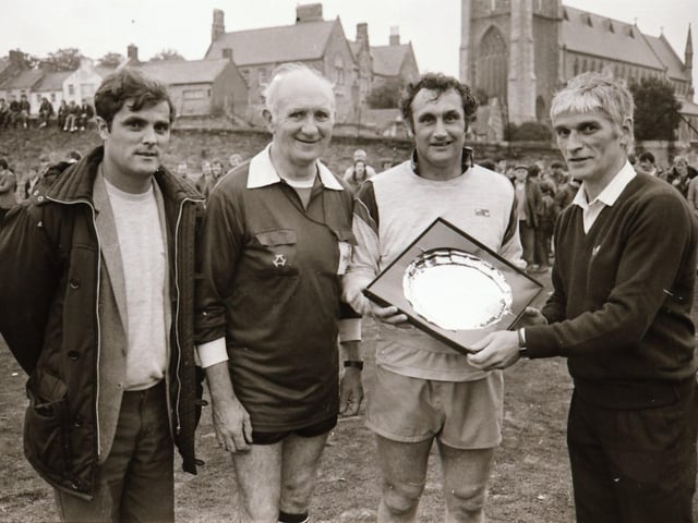 The F.A. finals at Bull Park back in August 1984.