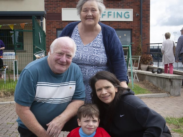 The Hewitt family.