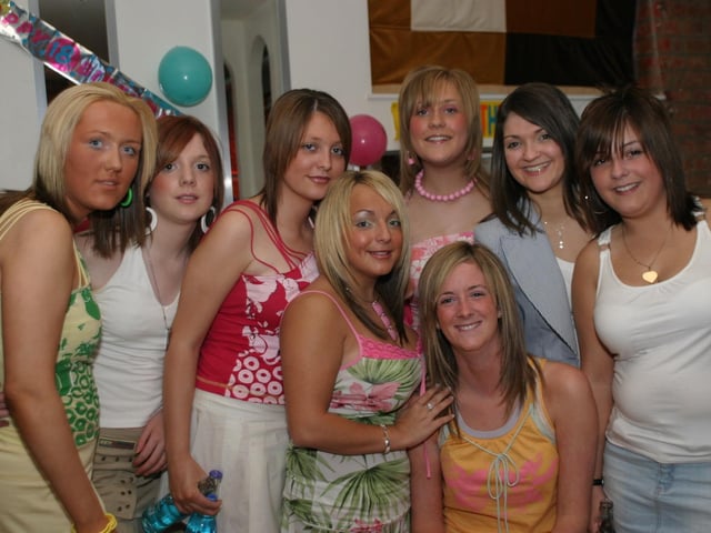 Party celebrations back in June 2004.
