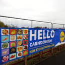 The new LIDL supermarket store site on Station Road in Carndonagh.
