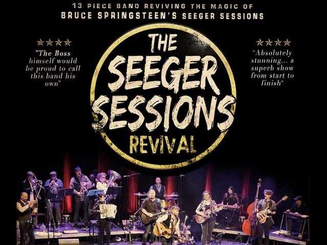 The Seeger Sessions Revival in the Guildhall on Friday, 18 November at 19:30. Tickets at www.musiccapital.org.